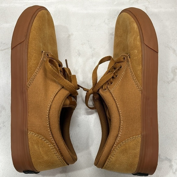 Supra Chino 08051-278-M Men's Brown Suede Lace Up Skate Sneakers Shoes Size 9 - Picture 10 of 16